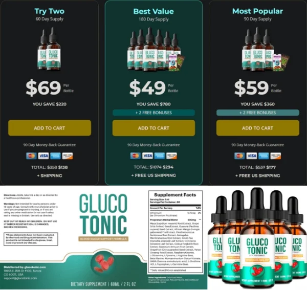GlucoTonic danmark pris