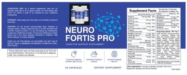 Neuro Fortis PRO