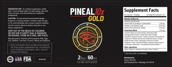 Pineal 10x facts