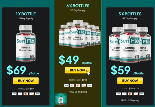 SenFlo Gummies pris
